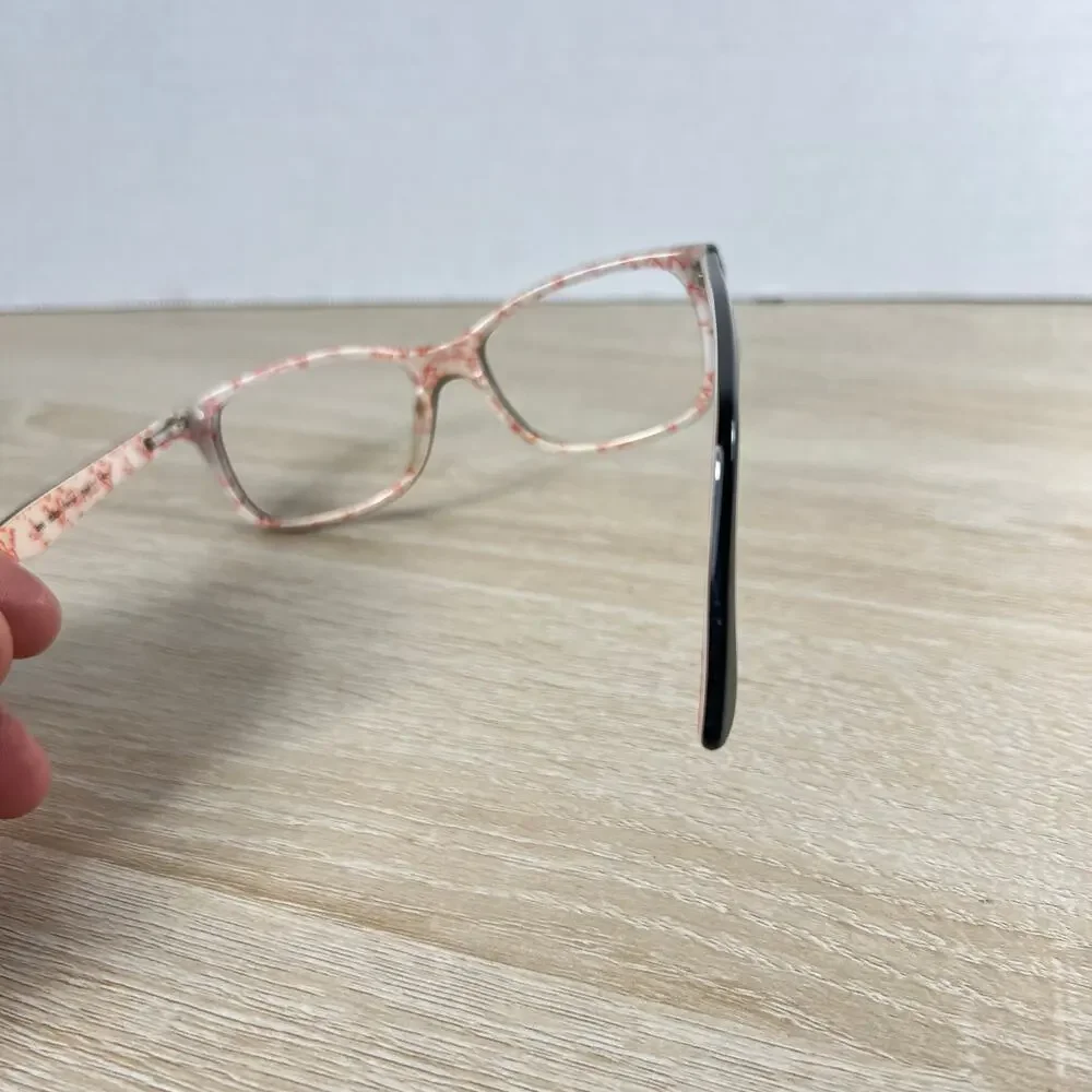 Ray-Ban RB5228 5014 Eyeglasses Black White and Red 53-17-140 Frames Only